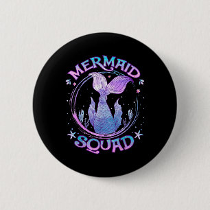 Badge Rond 5 Cm Filles de la Fête de l'Escadron d'anniversaire de