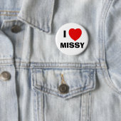 BADGE ROND 5 CM FILLETTE, I (En situation)