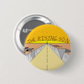 Badge Rond 5 Cm Fils concret (Devant & derrière)