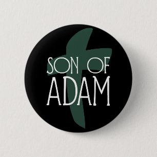 Badge Rond 5 Cm Fils d'Adam