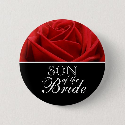 Badge Rond 5 Cm Fils Des Épouses Mariages (Devant)