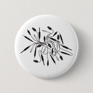 Badge Rond 5 Cm Fils du DJ