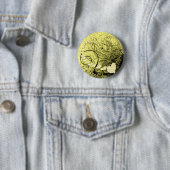 Badge Rond 5 Cm Fils jaunes (En situation)