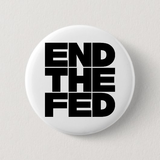Badge Rond 5 Cm Fin de la FED (Devant)