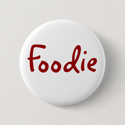 Badge Rond 5 Cm Fin gourmet (Devant)