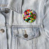 Badge Rond 5 Cm Fine Cool Abstraite Cute Girly Retro Mode (En situation)
