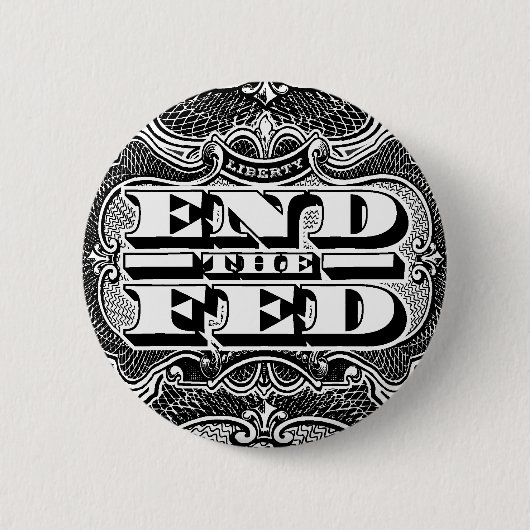 Badge Rond 5 Cm Finissez le bouton de Fed (Devant)