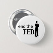 Badge Rond 5 Cm Finissez le bouton de Fed (Devant & derrière)