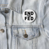 Badge Rond 5 Cm Finissez le Fed (En situation)