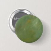 Badge Rond 5 Cm Finition fausse verte brossée (Devant & derrière)