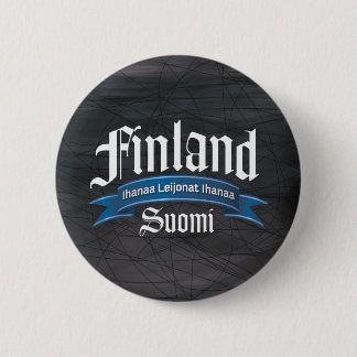 Badge Rond 5 Cm Finlande Ihanaa Leijonat Rev