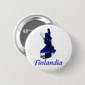 Badge Rond 5 Cm finlandia (Devant & derrière)