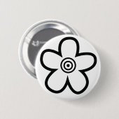 Badge Rond 5 Cm fiore (Devant & derrière)