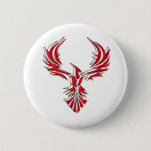 Badge Rond 5 Cm Firebird - Phoenix (Devant)
