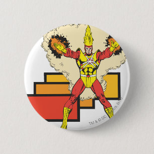Badge Rond 5 Cm Firestorme Dans Son Élément