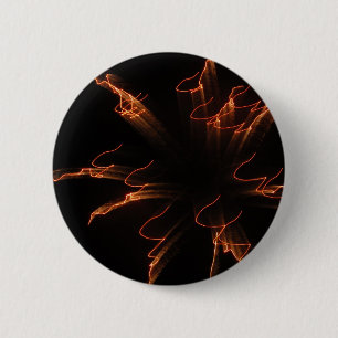 Badge Rond 5 Cm Fireworks 3