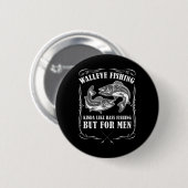 Badge Rond 5 Cm Fishing (Devant & derrière)