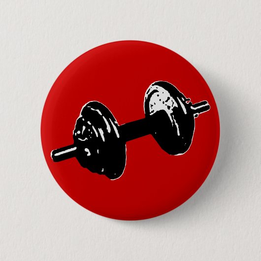 Badge Rond 5 Cm fitness (Devant)