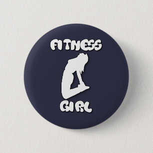 Badge Rond 5 Cm fitness