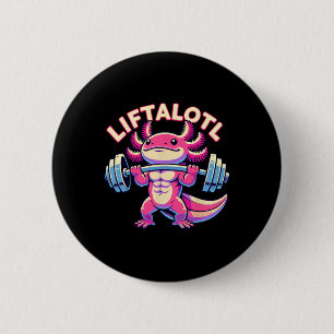 Badge Rond 5 Cm Fitness Liftalotl Bodybuilding Salle De Fitness