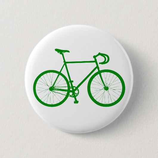 Badge Rond 5 Cm Fixie (vert) (Devant)