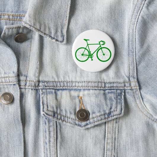 Badge Rond 5 Cm Fixie (vert) (En situation)