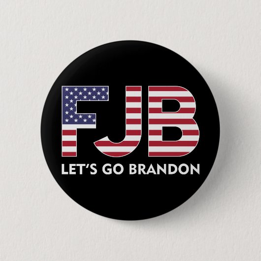 Badge Rond 5 Cm FJB Allons-y Brandon (Devant)