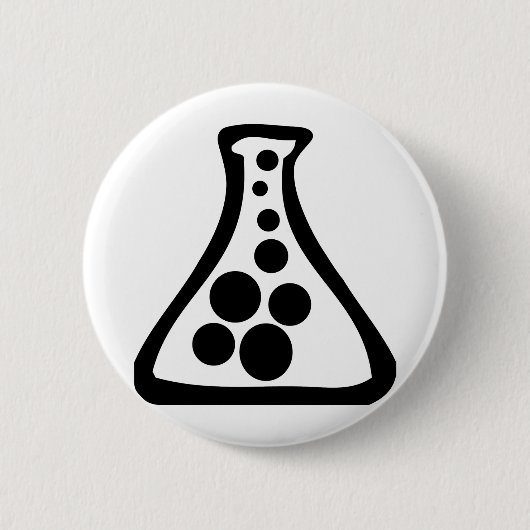Badge Rond 5 Cm flacon de laboratoire (Devant)