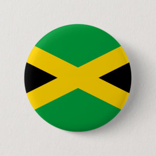 Badge Rond 5 Cm Flag of Jamaica