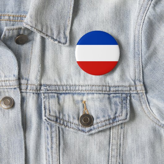 Badge Rond 5 Cm Flag Schleswig-Holstein Pinback Button (En situation)