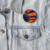 Badge Rond 5 Cm Flagelles de bactéries (En situation)