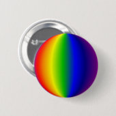 Badge Rond 5 Cm Flair - Arc en ciel sphérique (Devant & derrière)