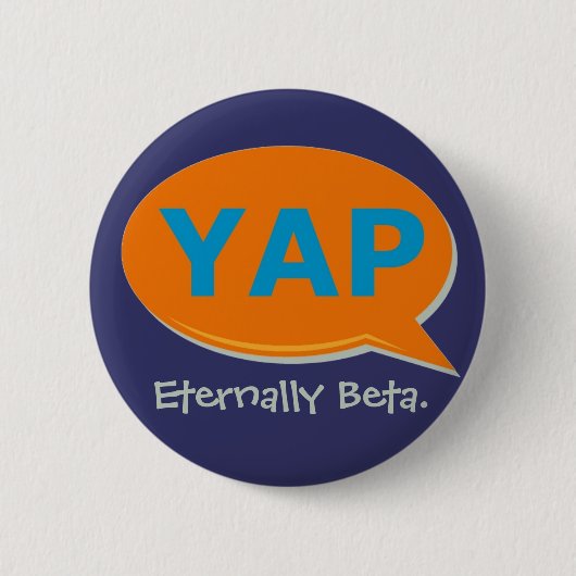 Badge Rond 5 Cm Flair YAP (Devant)