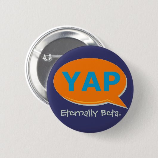 Badge Rond 5 Cm Flair YAP (Devant & derrière)