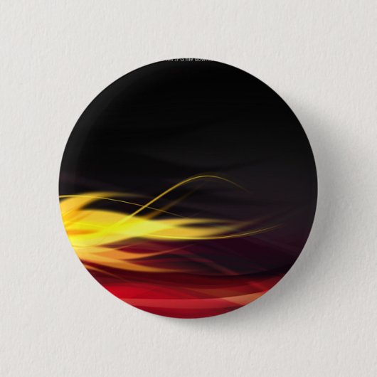 Badge Rond 5 Cm Flammes chaudes (Devant)