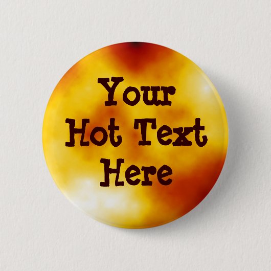 Badge Rond 5 Cm Flare solaire - Modèle (Devant)