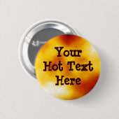 Badge Rond 5 Cm Flare solaire - Modèle (Devant & derrière)