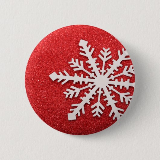 Badge Rond 5 Cm Flèche de neige (Devant)