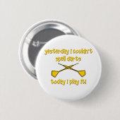 Badge Rond 5 Cm Fléchettes (Devant & derrière)