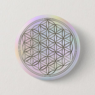 Badge Rond 5 Cm Fleur de la viePasteur