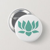 Badge Rond 5 Cm fleur de lotus (Devant & derrière)