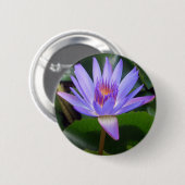 Badge Rond 5 Cm Fleur de Lotus (Devant & derrière)