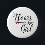 Badge Rond 5 Cm Fleur de mariée Fleur fille de la tribu Flèche<br><div class="desc">Obtenez ce bouton de la tribu des jeunes filles en fleurs pour votre entourage.</div>