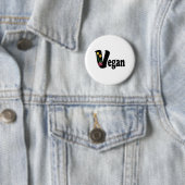 Badge Rond 5 Cm Fleur de Vega (En situation)