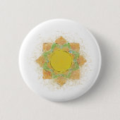 Badge Rond 5 Cm Fleur Ethereal Lotus (Devant)