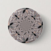 Badge Rond 5 Cm Fleur Inspiration (Devant)