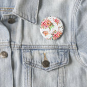 Badge Rond 5 Cm fleur printanière (En situation)