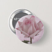 Badge Rond 5 Cm Fleur rose douce (Devant & derrière)