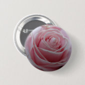 Badge Rond 5 Cm Fleur Rose mignonne (Devant & derrière)