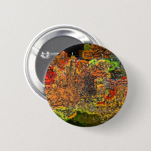 BADGE ROND 5 CM FLEUR SAUVAGE (Devant & derrière)